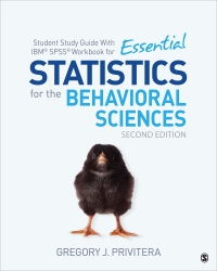 表紙画像: Student Study Guide With IBM® SPSS® Workbook for Essential Statistics for the Behavioral Sciences 2nd edition 9781544307695