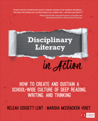 Imagen de portada: Disciplinary Literacy in Action 1st edition 9781544317472
