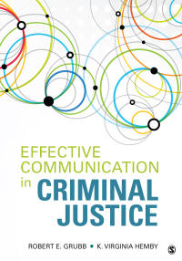 Imagen de portada: Effective Communication in Criminal Justice 1st edition 9781506392134