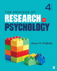 Cover image: The Process of Research in Psychology 4th edition 9781544323497