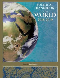Cover image: Political Handbook of the World 2018-2019 1st edition 9781544327129
