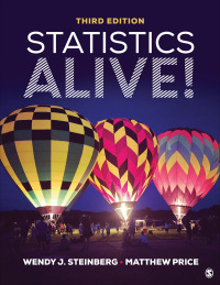 Cover image: Statistics Alive! 3rd edition 9781544328263