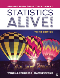 表紙画像: Student Study Guide to Accompany Statistics Alive! 3rd edition 9781544328317