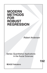 Imagen de portada: Modern Methods for Robust Regression 1st edition 9781412940726