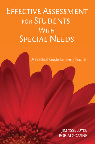 Cover image: Effective Assessment for Students With Special Needs 1st edition 9781412938969