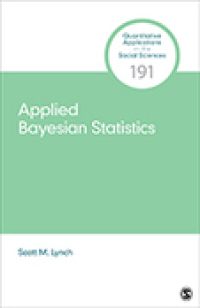 Cover image: Applied Bayesian Statistics 1st edition 9781544334639