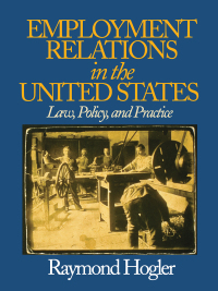 Cover image: Employment Relations in the United States 1st edition 9781412904148