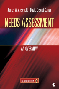 Titelbild: Needs Assessment 1st edition 9781412975841