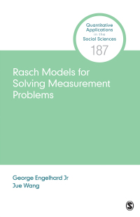 Imagen de portada: Rasch Models for Solving Measurement Problems 1st edition 9781544363028