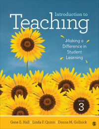Cover image: Introduction to Teaching: Making a Difference in Student Learning Interactive Edition 3rd edition 9781544364933