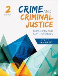 Titelbild: Crime and Criminal Justice: Concepts and Controversies Interactive Edition 2nd edition 9781544365169