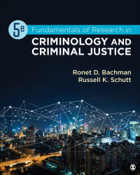 Cover image: Fundamentals of Research in Criminology and Criminal Justice 5th edition 9781544374055