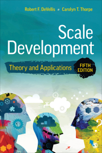 Omslagafbeelding: Scale Development: Theory and Applications 5th edition 9781544379340