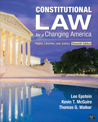 Cover image: Constitutional Law for a Changing America 11th edition 9781544391250