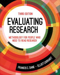 Imagen de portada: Evaluating Research 3rd edition 9781544396439