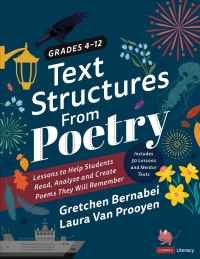 Imagen de portada: Text Structures From Poetry, Grades 4-12 1st edition 9781544384856