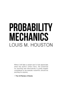 Cover image: Probability Mechanics 9781546210214
