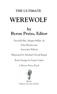 Cover image: The Ultimate Werewolf 9781549682100