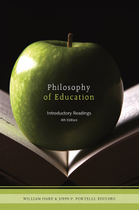 Imagen de portada: Philosophy of Education 4th edition 9781550594454