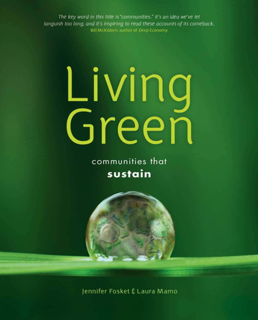 Living Green Communities that Sustain
