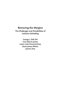 Cover image: Removing the Margins 1st edition 9781551301532