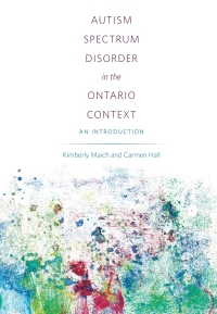Cover image: Autism Spectrum Disorder in the Ontario Context 1st edition 9781551309125