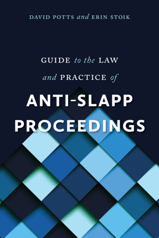 Cover image: Guide to the Law and Practice of Anti-SLAPP Proceedings 1st edition 9781552216323