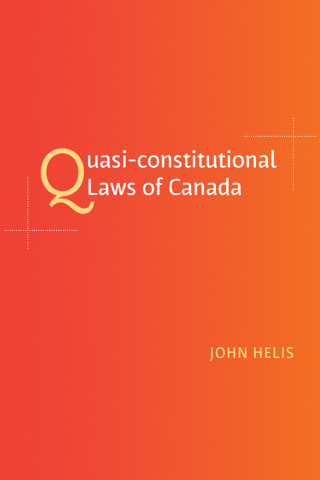 Cover image: Quasi-constitutional Laws of Canada 1st edition 9781552214947