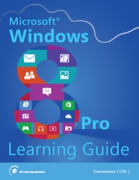 Cover image: Microsoft  Windows 8 Pro Learning Guide 9781553323624