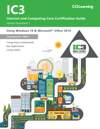 表紙画像: IC3 GS5 Certification Guide Windows 10/Office 2016 1st edition 9781553324638