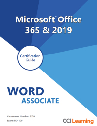 Cover image: Microsoft Word 365 & 2019 Associate  eBook 1st edition 9781553325390