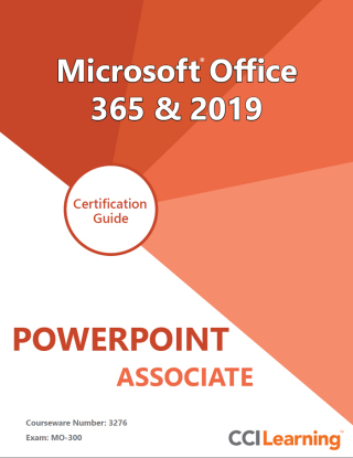 Cover image: Microsoft PowerPoint 365&2019 Associate  eBook 1st edition 9781553325574
