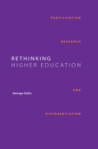 Cover image: Rethinking Higher Education 9781553393337