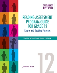 صورة الغلاف: Reading Assessment Program Guide For Grade 12 9781553794646
