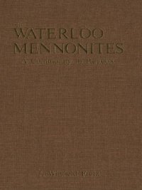 Omslagafbeelding: The Waterloo Mennonites 9780889209848