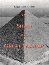 Cover image: The Shape of the Great Pyramid 9780889203242
