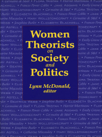 Cover image: Women Theorists on Society and Politics 9780889203167