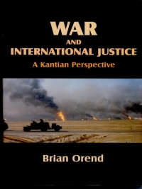 Imagen de portada: War and International Justice 9780889203600