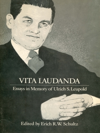 Cover image: Vita Laudanda 9780889200210