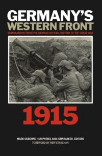 Imagen de portada: Germany’s Western Front: 1915 9781554580514