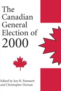 صورة الغلاف: The Canadian General Election of 2000 9781550023565