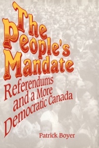 صورة الغلاف: The People's Mandate 9781550021479