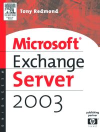 Cover image: Microsoft Exchange Server 2003 9781555582784