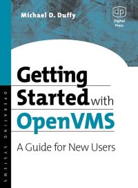 Imagen de portada: Getting Started with OpenVMS: A Guide for New Users 9781555582791
