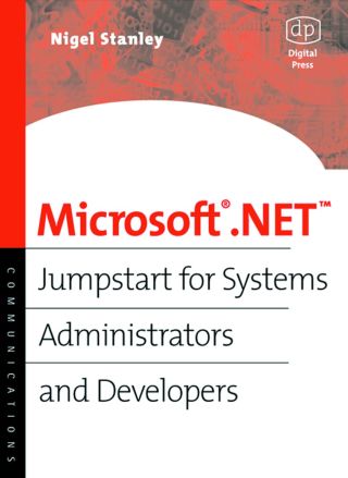 Immagine di copertina: Microsoft .NET: Jumpstart for Systems Administrators and Developers 9781555582852