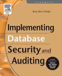 Cover image: Implementing Database Security and Auditing 9781555583347