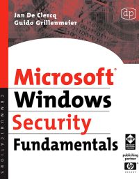 Cover image: Microsoft Windows Security Fundamentals: For Windows 2003 SP1 and R2 9781555583408