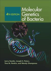 Cover image: Molecular Genetics of Bacteria 4th edition 9781555816278