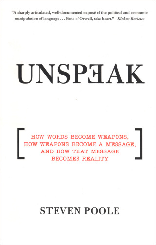 Cover image: Unspeak 9780802143051