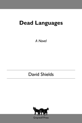 Cover image: Dead Languages 9781555972745